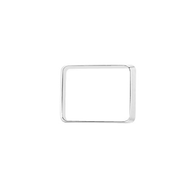 [QL-97-MC] Bisel cromado con empaque para luces Quadraflare 9X7