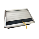 Caja universal vacía de 1 módulo para instalación en escritorio (voz, datos, vídeo, contactos eléctricos), (No incluye accesorios)