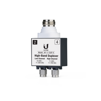 [AF-11-DUP-H] Duplexer para AF-11, banda licenciada de 11 GHz de banda alta (10.940-11.200 GHz y 11.440-11.700 GHz)