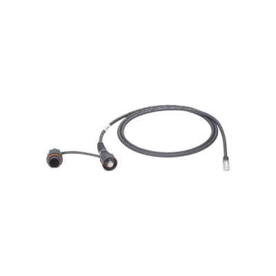 [ISTP6X2MBLR] Patch Cord Cat6A IndustrialNet, Blindado S/FTP, Con Plug Industrial y Tapa en Un Extremo, 2 Metros (6.56 Pies)