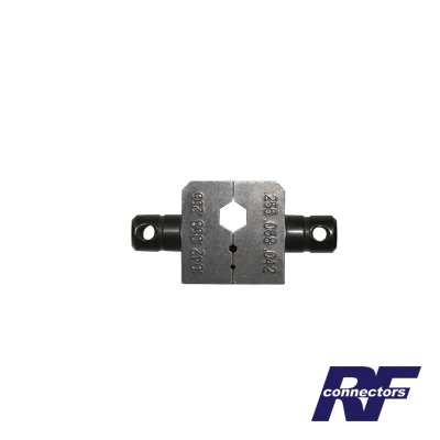 [RFA-4009-03] Dado para plegar conectores de anillo de 0.042", 0.068" y 0.255" en RG-8/X, LMR-240 o 9258.