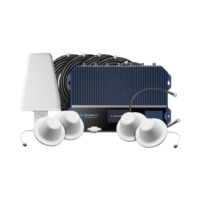 [460-152] KIT Amplificador de Señal Celular, ENTERPRISE 4300/ Para Montaje en Pared/ Mejora la Señal de los principales operadores | Cubre áreas de hasta 4800 m²