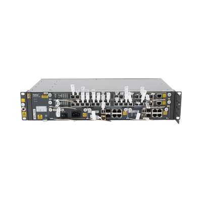 [AN5516-04-AC] OLT Carrier Class Modular GPON, 2 Ranuras, Incluye 2 Tarjetas de Servicio de 16 puertos GPON, (32 Modulos GPON C+ Incluidos) 1 Fuente de CA, 2 UR, Incluye Instalación de software UNM2000, (Interoperabilidad con ONU´s de Terceros sin Costo)