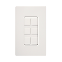 Caja de pared para contactos varios, 6 mini espacios.