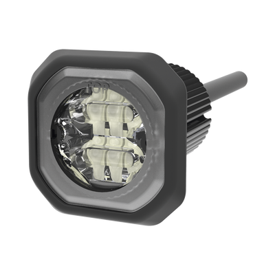 [ED9040AW] Lampara Oculta de LED de bajo perfil color ambar claro