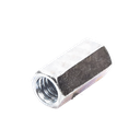 Cople hexagonal roscado cuerda máquina galvanizado d 9.5 mm (3/8")