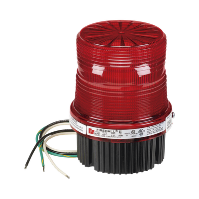 [FB2PST120R] Estrobo fireball Para Ubicaciones Peligrosas, UL y cUL, 120 Vca, rojo