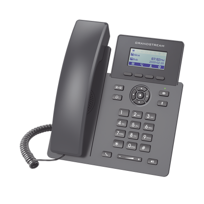 [GRP-2601] Teléfono IP Grado Operador, 2 líneas SIP con 2 cuentas, codec Opus, IPV4/IPV6 con gestión en la nube GDMS