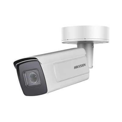 [IDS-2CD7A46G0/P-IZHS] (Reconocimiento de Marca, Modelo, Color, Placa) Bala IP 4 Megapixel / Lente Mot. 2.8 a 12 mm / ANPR / Reconocimiento y Captura de Placas Vehiculares / WDR 140 dB / IP67 / IK10 / 50 mts IR EXIR