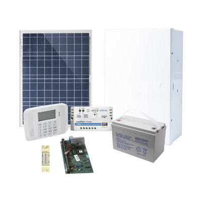 [VISTA48SOLAR] Sistema de Alarma VISTA48LA Alimentado por Celda Solar, incluye Teclado con Receptor Inalambrico