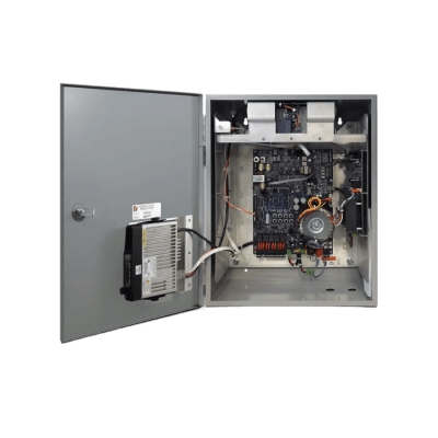 [UVRI-B100] UltraVoice® UVRI-B: Controlador de 12 VCC con Autodiagnóstico y Amplificador Opcional de 100W