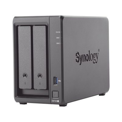 [DS720PLUS] Servidor NAS de escritorio con 2 bahías / Expandible a 7 bahías / Hasta 112 TB