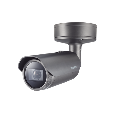 [PNO-A9081R] Camara Bala IP 4K con IA / Lente Motorizado 4.5 a 10mm / P-Iris / WDR 120dB / H.265 / RanuraSD / Protección IP67 IK10 NEMA4X
