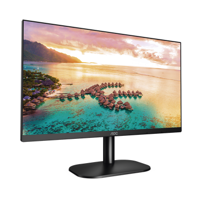 [24B2XH] Monitor LED de 23.8" VESA, Resolución 1920 x 1080 Pixeles, Entradas de Video VGA/HDMI. Panel IPS LCD Backlight LED. Ultra Delgado