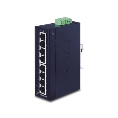 [IGS-801M] Switch Industrial Administrable Capa 2,  8 Puertos Gigabit, Doble Entrada de Alimentación Para Fuente Redundante