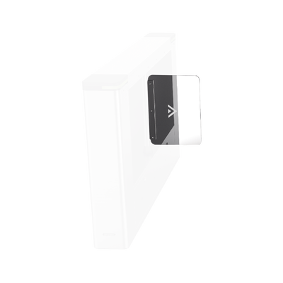 [K3B601-DP900] Aleta de Acrílico para formar  carriles de 90 cms en torniquetes Hikvision Series DS-K3B501 y DS-K3B601