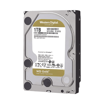 [WD1005FBYZ] Disco Duro Gold de 1TB / Clase Enterprise / 5 AÑOS DE GARANTÍA