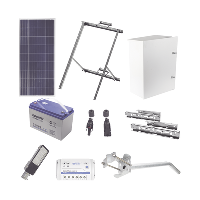 [KIT-SL-30W] Kit de energía solar para alumbrado de 30 W