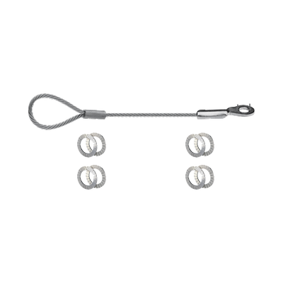 [HT-SD-FP] KIT DE CABLE DE PROTECCION ANTICAIDA PARA PTZ ANTIEXPLOSION WISENET
