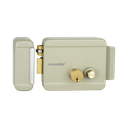 Cerradura Eléctrica con Botón de Salida / Incluye Llave  / Exterior / Izquierda