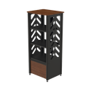 Estante Doméstico para Equipo de Telecomunicaciones (675x1517x599mm)