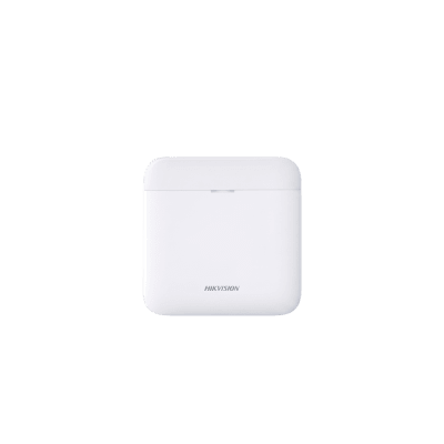 [DS-PWA48-E-WB] (AX PRO) Panel de Alarma Inalámbrico de Hikvision / Soporta 48 Zonas / Wi-Fi y Ethernet / Incluye Batería de respaldo / Compatible con los Accesorios AX PRO