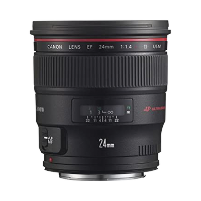 [SLA-C-E24] Lente Canon 24mm f1.4 / 8K / Auto-Iris / compatible con Cámara TNB-9000
