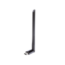 Adaptador  USB inalámbrico doble banda AC 600 Mbps, antena de alta ganancia.