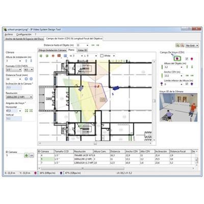 [IPVSDTEXPERT] IP Video System Design EXPERT Tool / Software de Diseño para el Sistema de Vídeo IP / Hasta 256 Cámaras por Proyecto