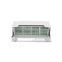 Distribuidor de Fibra Óptica para 144 Empalmes, con 144 Acopladores SC/APC y 144 Pigtails, 19, 5 UR