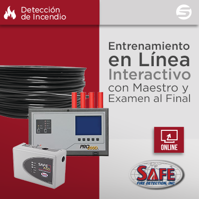 [EXPERTASAFE] Certificación Virtual de Detección por Aspiración  y Lineal de Temperatura SAFE