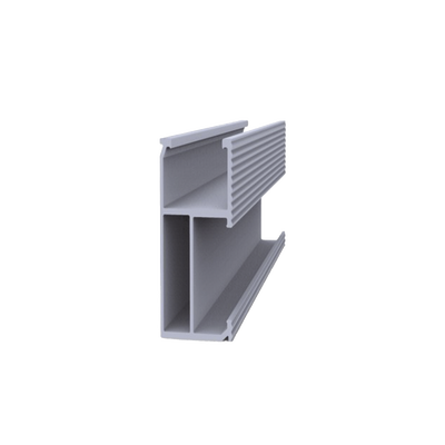 [EPL-SR5-4400] Riel 5 para montaje de módulos fotovoltaicos de aluminio anodizado de 4400mm.