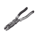 Pinza Híbrida con Ponchadora de 8". Pela Cable Sólido de 10-14 AWG y Cable Trenzado de 12-16 AWG