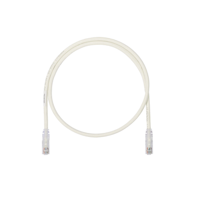[UTP6AX2M] Cable de Parcheo UTP, Cat6A, 24 AWG, CM, Color Blanco, 2 Metros (6.56 Pies)