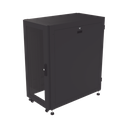Gabinete Profesional para Telecomunicaciones de 24UR, 600 mm de Ancho x 1000 mm de Profundidad, Se envía el Gabinete Armado.