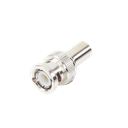 Carga Coaxial Terminal de 75 Ohm para CCTV, 1/2 Watt, en Conector BNC Macho, Níquel/ Oro/ Delrin