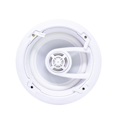 [G92] Ghost series, altavoz de 3 vías de plafón 9in, diseño trugrip  sin herramientas, woofer de polipropileno blanco, 150w 8ohms