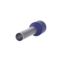Ferrule Aislado PAN-TERM para Cable 14 AWG, Largo 12mm, DIN Color Azul. Paquete 500 Piezas