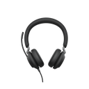 Jabra Jabra Evolve 2 40, Auricular stereo versión UC con aislamiento de ruido, conexión USB-A y indicador de ocupado (Busylight) (24089-989-999)