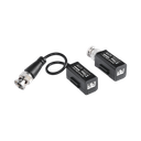 Kit de Transceptores (Baluns) con TERMINALES TIPO TORNILLO, Resolución 4K, Cable flexible COAXIAL Blindado  / COAXITRON / AUDIO POR COAXITRON / Menu OSD /Conector 100% COBRE / Calidad PREMIUM