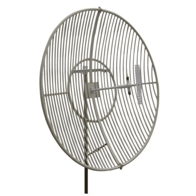 [EP-AP850-21] Antena Parabólica de Rejilla | 824-894 MHz | 21 dBi de Ganancia | Cubre muy bien la Banda 5 (850 MHz) Celular. Antena Donadora que se utiliza para los amplificadores de señal celular para cubrir comunidades alejadas.