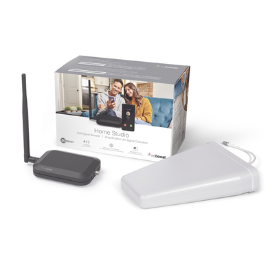 [530-166] KIT de Amplificador de Señal Celular Home Studio/ Datos 2G, 3G, 4G / Llamadas / Mejora la señal para cubrir 60 m² como una habitación, casa pequeña o departamento.