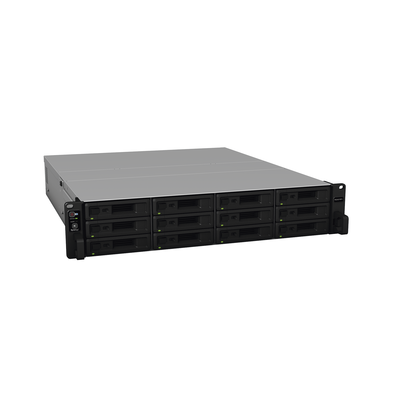[RS2421RPPLUS] Servidor NAS para rack de 12 bahías / Expandible a 24 bahías / Hasta 288 TB / Doble fuente de poder