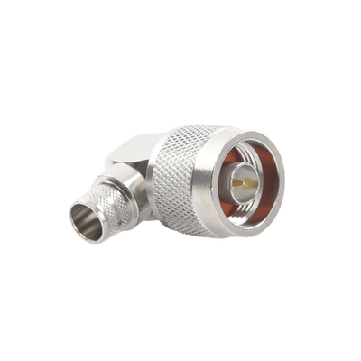[RFN-1009-C1] Conector N macho en A/R de anillo plegable para cable RG-142/U.