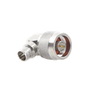 Conector N macho en A/R de anillo plegable para cable RG-142/U.