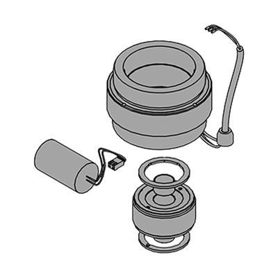 [63003161] ESTATOR PARA FAAC 844 CON CONDENSADOR DE 18 UF