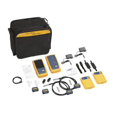 [DSX2-8000INT] Certificador DSX-8000 para Cable de Cobre Cat5e, Cat6, Cat6A y Cat8, Precisión de Nivel VI/2G (2 GHz), Con WiFi Integrado y Pantalla LCD de 5.7 Pulgadas (14.48 cm), Versión Internacional