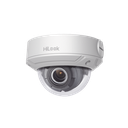 HiLook Series / Domo IP 4 Megapixel / 30 mts IR / Exterior IP67 / PoE / WDR 120 dB / Lente Motorizado 2.8-12 mm / IK10 / MicroSD
