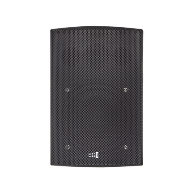 [1603] Bocina HiFi | PoE Ethernet IP | Altavoz de 2 vías | Potencia 12W | Protección IP66 | Color Negro