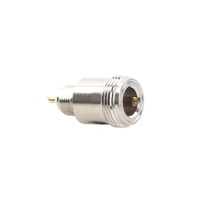 [RFN-1022-5] Conector N Hembra Hermético, montaje Frontal en 2D Plano.